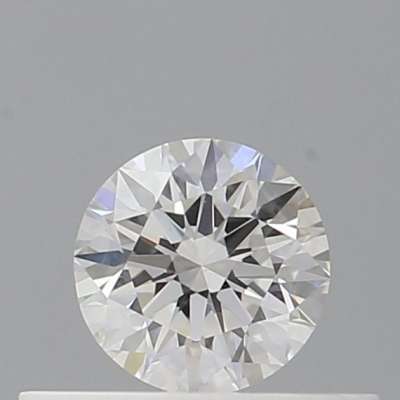 Certified Diamond GIA Carats 0.3 Color F Clarity VVS2  EX  EX  EX Fluorescence FNT Brown No Green No Milky No EyeClean 100%