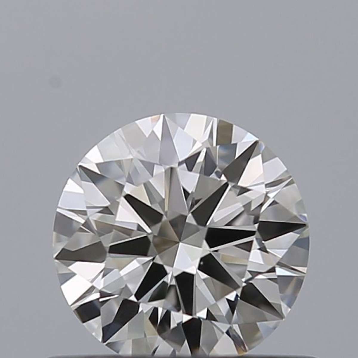 Certified Diamond GIA Carats 0.52 Color F Clarity VVS2  EX  EX  EX Fluorescence NON Brown No Milky No EyeClean 100%