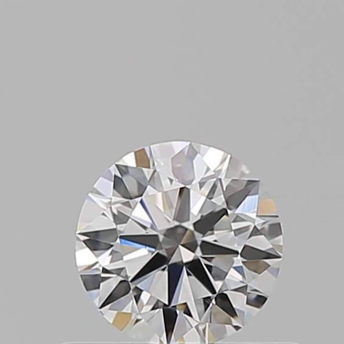 Certified Diamond GIA Carats 0.5 Color F Clarity VVS2  EX  EX  EX Fluorescence FNT Brown No Milky No EyeClean 100%