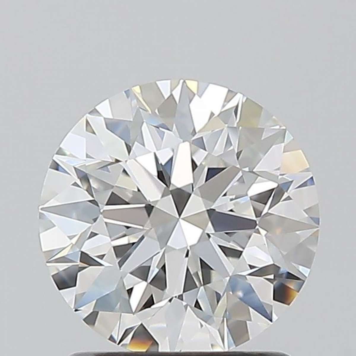 Certified Diamond GIA Carats 1.3 Color F Clarity VVS1  EX  EX  EX Fluorescence NON Brown No Green No Milky No EyeClean 100%