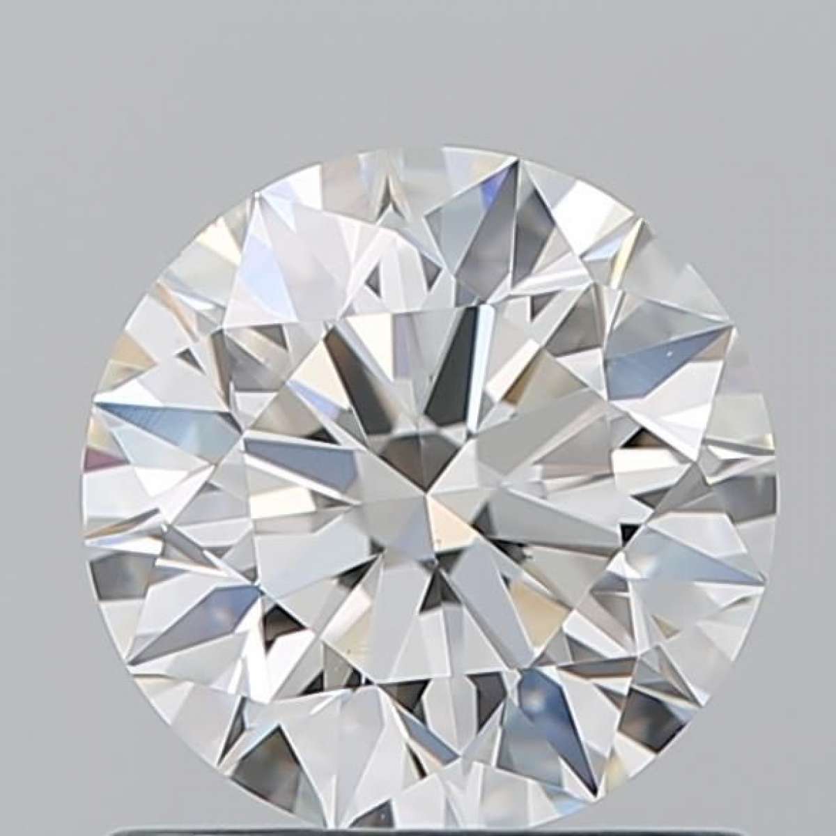 Certified Diamond GIA Carats 1.01 Color H Clarity VS2  EX  EX  EX Fluorescence NON Brown No Milky No EyeClean 100%