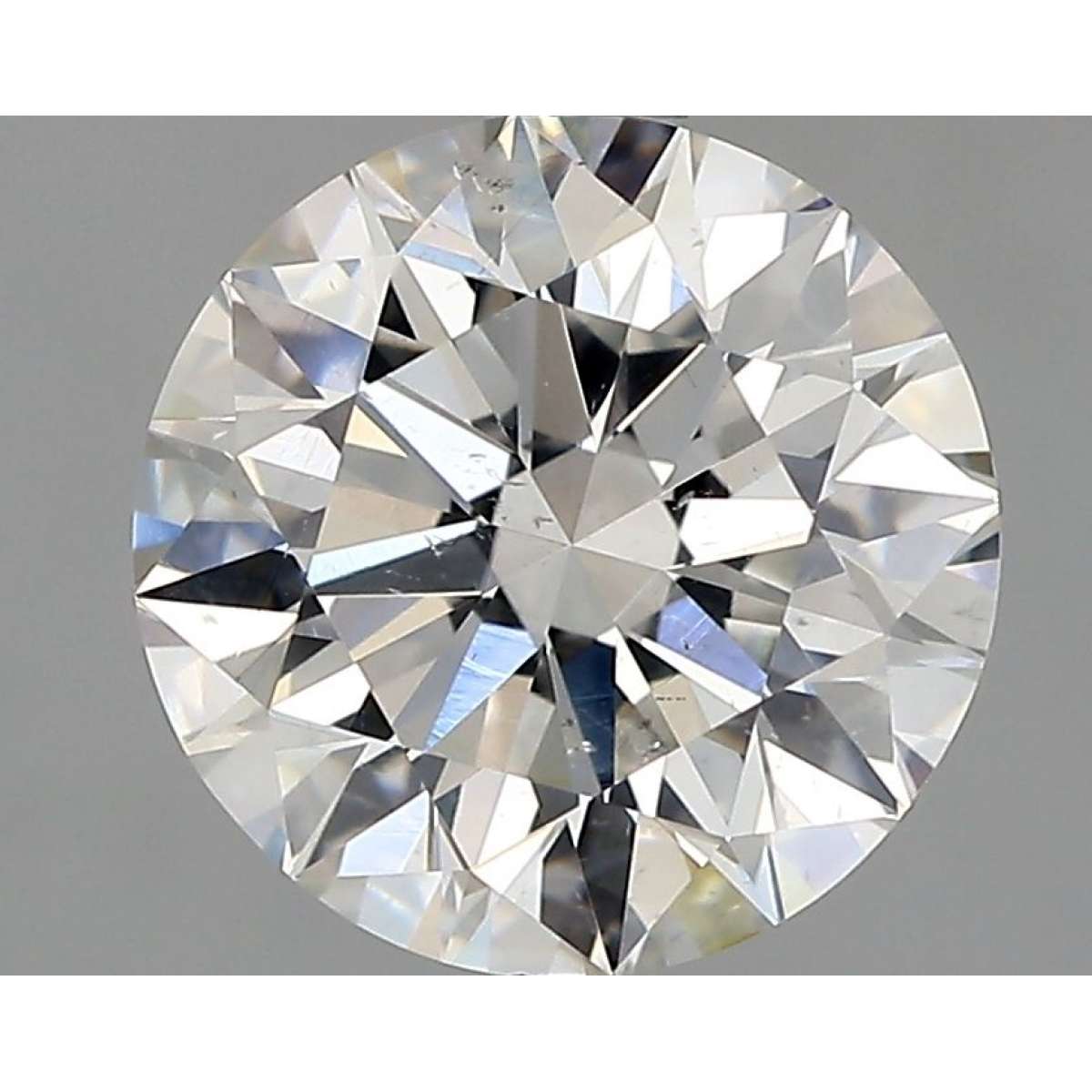 Certified Diamond GIA Carats 1.71 Color H Clarity SI2  EX  EX  EX Fluorescence NON Brown No Green No Milky No EyeClean 100%