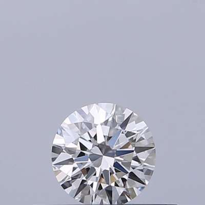 Certified Diamond GIA Carats 0.26 Color E Clarity VVS1  EX  EX  EX Fluorescence NON Brown No Green No Milky No EyeClean 100%