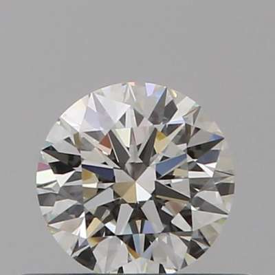 Certified Diamond GIA Carats 0.37 Color H Clarity IF  EX  EX  EX Fluorescence NON Brown No Green No Milky No EyeClean 100%