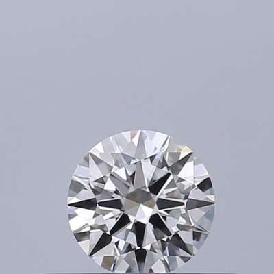 Certified Diamond GIA Carats 0.27 Color E Clarity VVS2  EX  EX  EX Fluorescence NON Brown No Green No Milky No EyeClean 100%