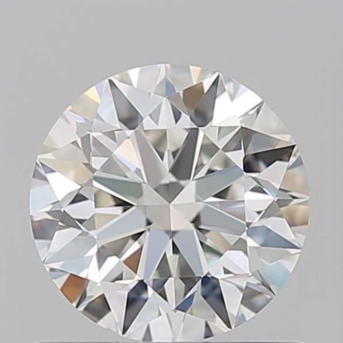 Certified Diamond GIA Carats 0.9 Color H Clarity VVS2  EX  EX  EX Fluorescence FNT Brown No Milky No EyeClean 100%