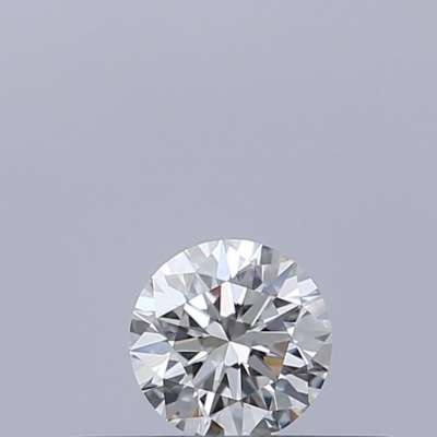 Certified Diamond IGI Carats 0.18 Color E Clarity VVS2  EX  EX  EX Fluorescence NON Brown No Green No Milky No EyeClean 100%