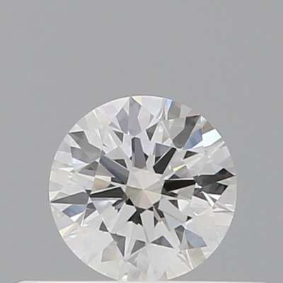 Certified Diamond GIA Carats 0.25 Color F Clarity VVS1  EX  VG  EX Fluorescence FNT Brown No Green No Milky No EyeClean 100%