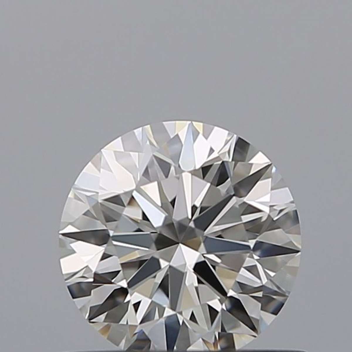 Certified Diamond GIA Carats 0.54 Color F Clarity VVS2  EX  EX  EX Fluorescence FNT Brown No Milky No EyeClean 100%