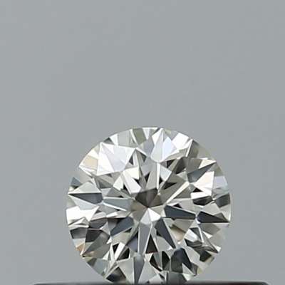 Certified Diamond IGI Carats 0.19 Color H Clarity IF  EX  EX  EX Fluorescence NON Brown No Milky No EyeClean 100%