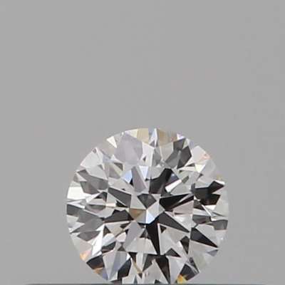 Certified Diamond GIA Carats 0.15 Color D Clarity VVS2  EX  VG  EX Fluorescence NON Brown No Green No Milky No EyeClean 100%