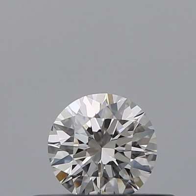 Certified Diamond GIA Carats 0.27 Color F Clarity VVS2  EX  EX  EX Fluorescence FNT Brown No Green No Milky No EyeClean 100%