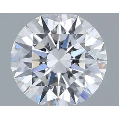 Certified Diamond GIA Carats 0.18 Color E Clarity VVS2  EX  EX  EX Fluorescence NON Brown No Green No Milky No EyeClean 100%