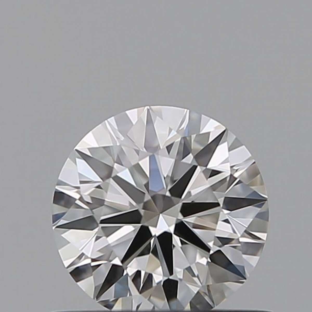 Certified Diamond GIA Carats 0.55 Color F Clarity VVS1  EX  EX  EX Fluorescence FNT Brown No Milky No EyeClean 100%