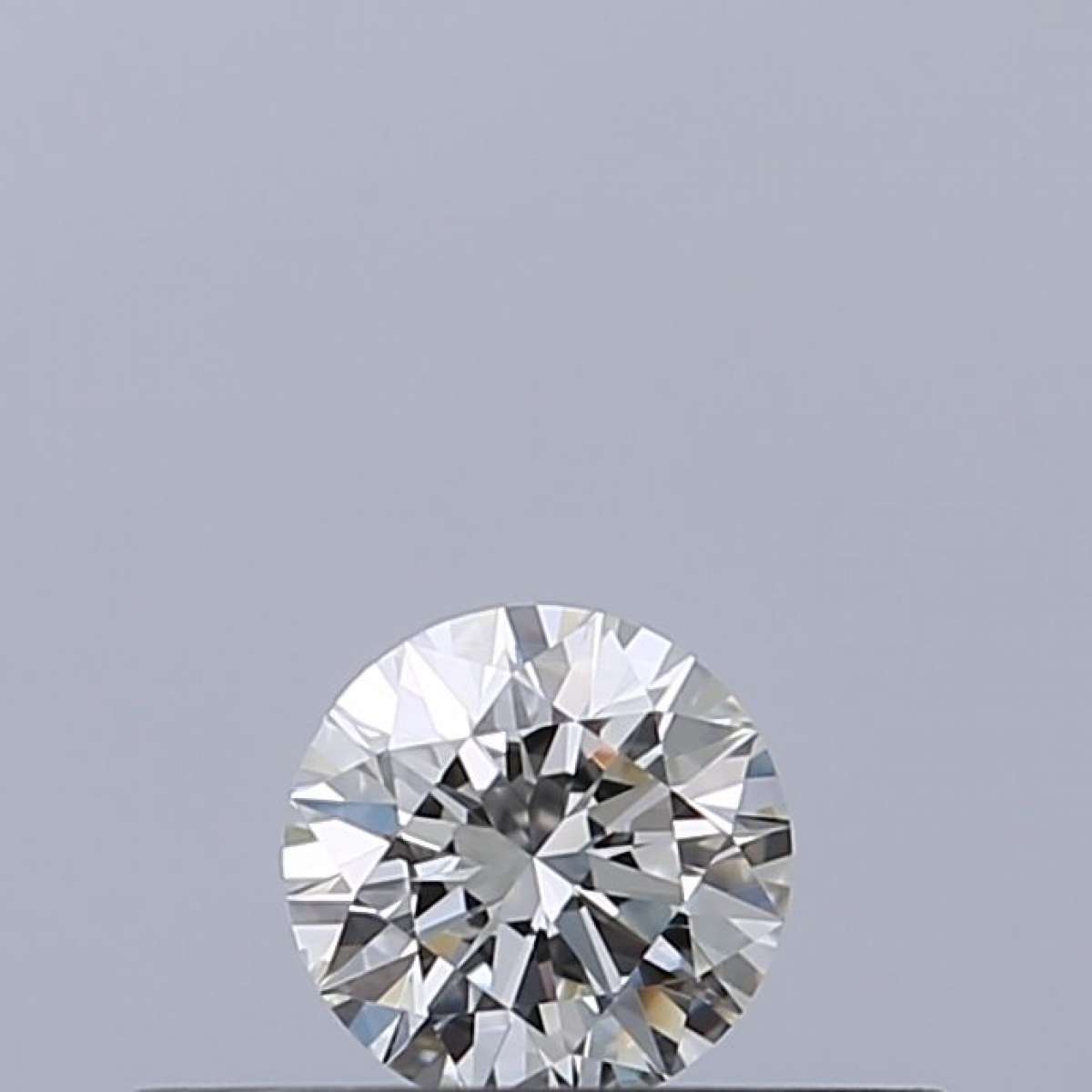 Certified Diamond IGI Carats 0.18 Color F Clarity VVS2  EX  EX  EX Fluorescence NON Brown No Milky No EyeClean 100%