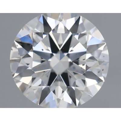 Certified Diamond GIA Carats 0.38 Color F Clarity SI1  EX  EX  EX Fluorescence FNT Brown No Green No Milky No EyeClean 100%