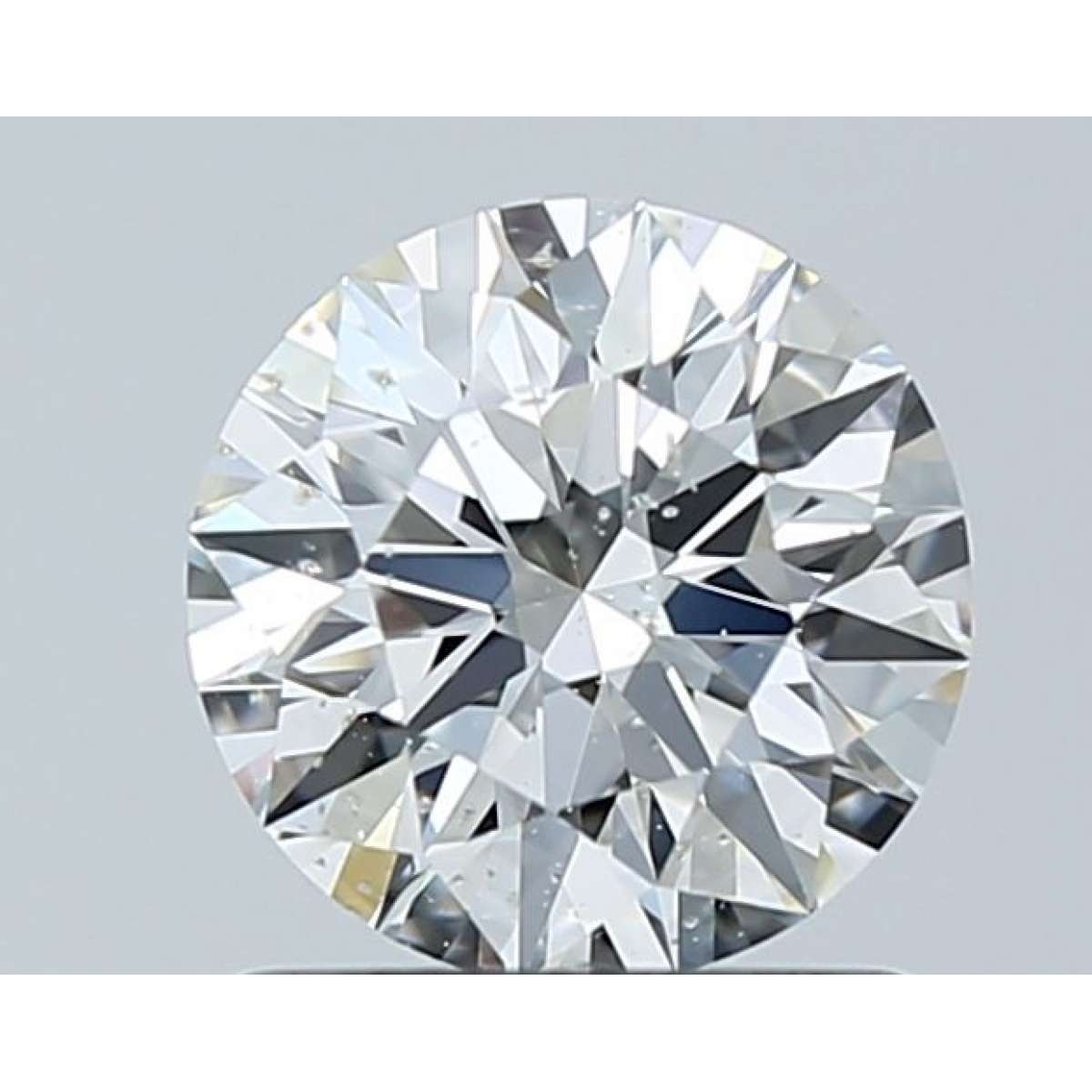 Certified Diamond GIA Carats 1.01 Color H Clarity SI2  EX  EX  EX Fluorescence FNT Brown No Green No Milky No EyeClean 100%