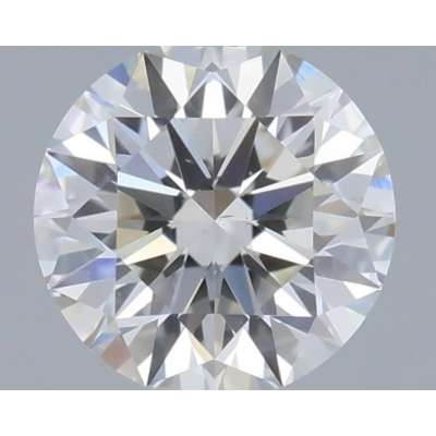 Certified Diamond GIA Carats 0.35 Color H Clarity VS2  EX  EX  EX Fluorescence NON Brown No Green No Milky No EyeClean 100%