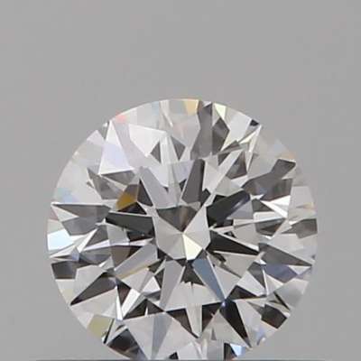 Certified Diamond IGI Carats 0.4 Color D Clarity VVS2  VG  EX  VG Fluorescence NON Brown No Green No Milky No EyeClean 100%