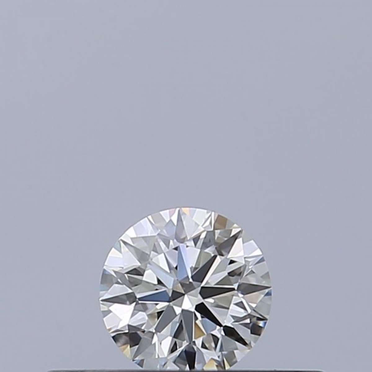 Certified Diamond IGI Carats 0.18 Color F Clarity VVS2  EX  EX  EX Fluorescence NON Brown No Milky No EyeClean 100%