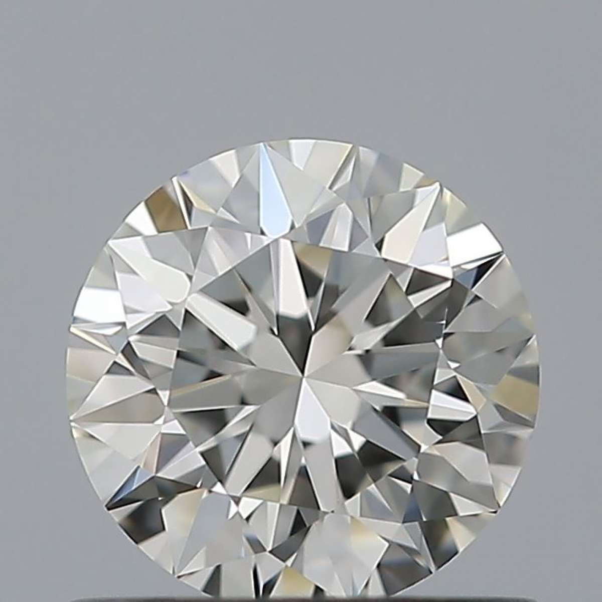 Certified Diamond GIA Carats 0.61 Color H Clarity IF  EX  EX  EX Fluorescence NON Brown No Milky No EyeClean 100%