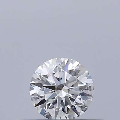 Diamante Certificato GIA Carati 0.27 Colore F Purezza VVS1  EX  EX  EX Fluorescenza NON Brown No Milky No EyeClean 100%