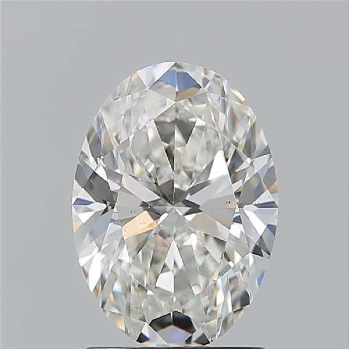 Diamante Certificato GIA Carati 1.73 Colore H Purezza VS2  -  EX  EX Fluorescenza FNT Brown No Milky No EyeClean 100%