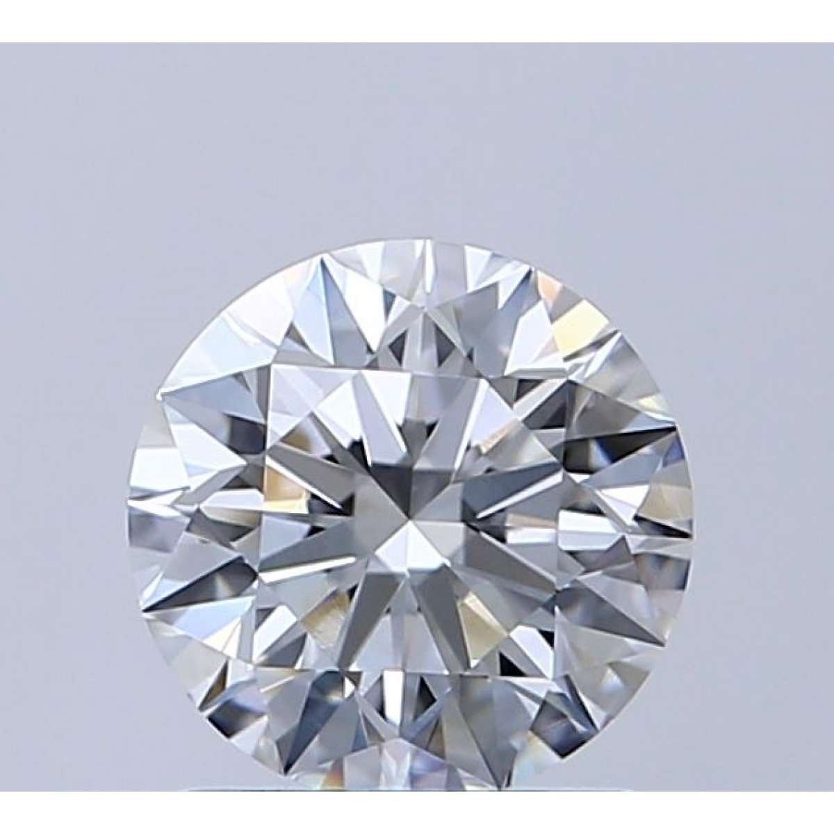Certified Diamond GIA Carats 1.09 Color F Clarity VVS1  EX  EX  EX Fluorescence NON Brown No Green No Milky No EyeClean 100%