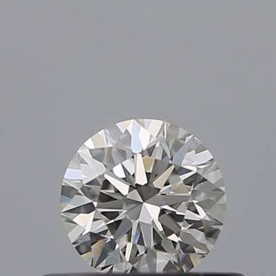 Certified Diamond GIA Carats 0.35 Color H Clarity IF  EX  EX  EX Fluorescence FNT Brown No Milky No EyeClean 100%