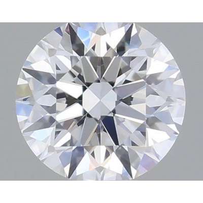 Certified Diamond GIA Carats 0.22 Color E Clarity VVS1  EX  EX  EX Fluorescence FNT Brown No Green No Milky No EyeClean 100%