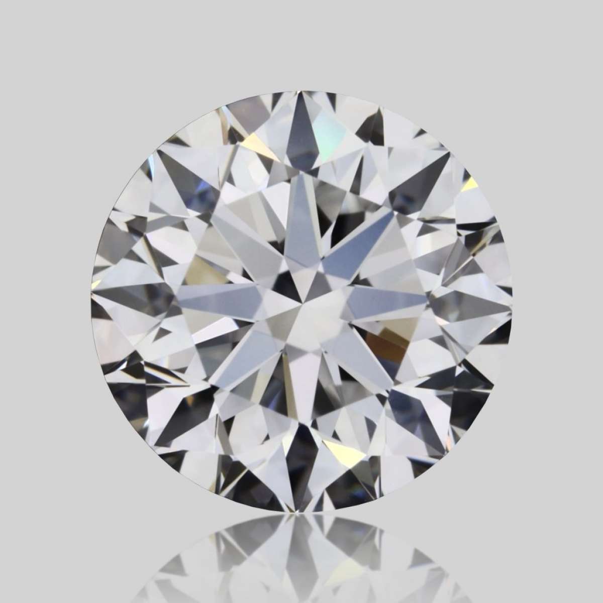 Certified Diamond GIA Carats 1.01 Color D Clarity VVS1  VG  EX  EX Fluorescence NON Brown No Green No Milky No EyeClean 100%
