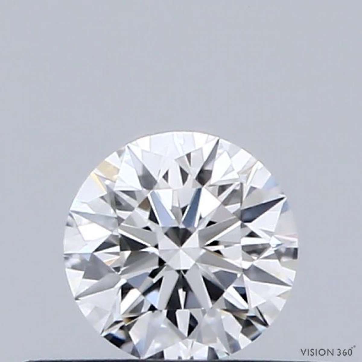 Certified Diamond GIA Carats 0.31 Color F Clarity VVS1  EX  EX  EX Fluorescence FNT Brown No Green No Milky No EyeClean 100%