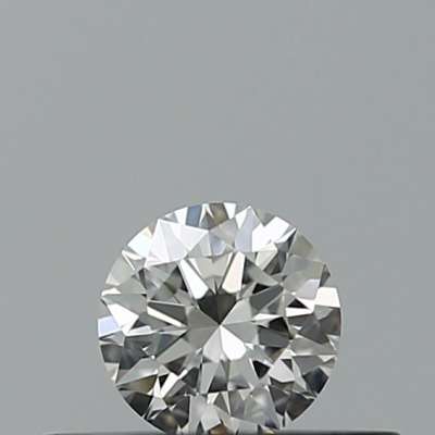 Certified Diamond IGI Carats 0.18 Color G Clarity IF  EX  EX  EX Fluorescence NON Brown No Milky No EyeClean 100%