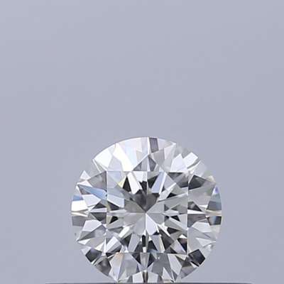 Certified Diamond GIA Carats 0.26 Color E Clarity VVS1  EX  EX  EX Fluorescence NON Brown No Green No Milky No EyeClean 100%