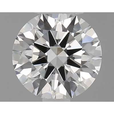 Certified Diamond GIA Carats 0.38 Color F Clarity VVS1  EX  EX  EX Fluorescence FNT Brown No Milky No EyeClean 100%