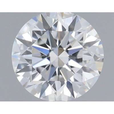 Certified Diamond GIA Carats 0.5 Color E Clarity VVS2  EX  EX  EX Fluorescence MED Brown No Green No Milky No EyeClean 100%