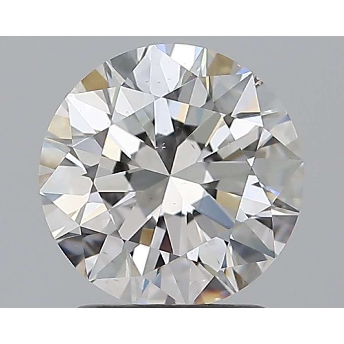 Certified Diamond GIA Carats 1.7 Color F Clarity SI1  EX  EX  EX Fluorescence NON Brown No Green No Milky No EyeClean 100%