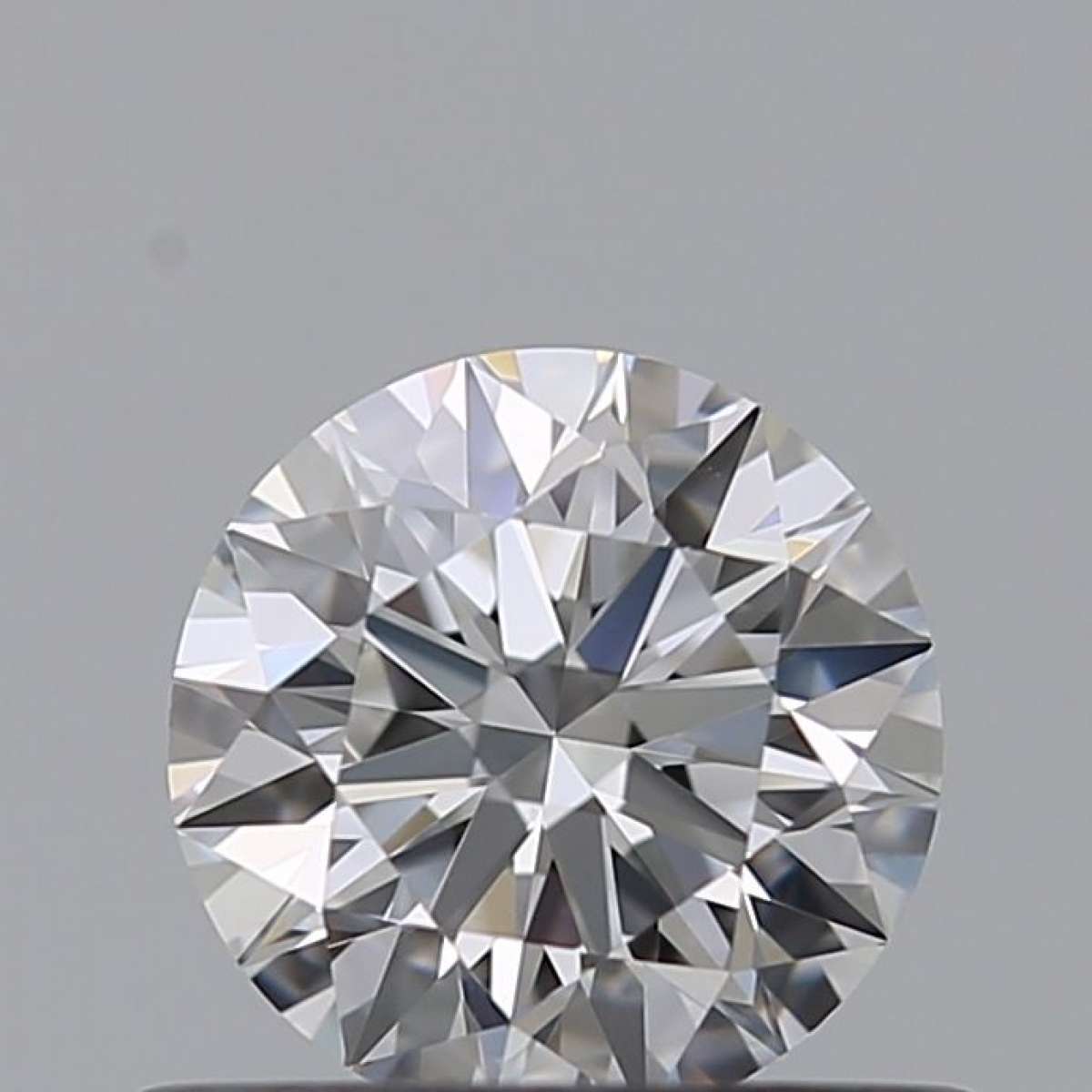 Certified Diamond GIA Carats 0.52 Color F Clarity VVS2  EX  EX  EX Fluorescence FNT Brown No Milky No EyeClean 100%