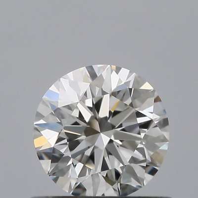 Certified Diamond GIA Carats 0.52 Color F Clarity VVS1  EX  EX  EX Fluorescence NON Brown No Milky No EyeClean 100%