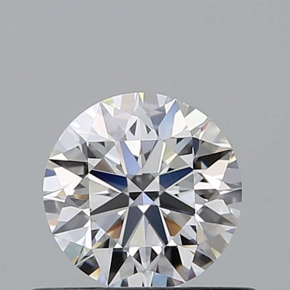 Certified Diamond GIA Carats 0.52 Color F Clarity VVS2  EX  VG  EX Fluorescence NON Brown No Green No Milky No EyeClean 100%
