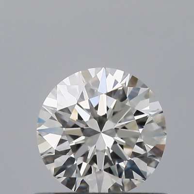 Certified Diamond GIA Carats 0.52 Color F Clarity VVS1  EX  EX  EX Fluorescence NON Brown No Milky No EyeClean 100%