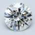 Certified Diamond GIA Carats 1.84 Color H Clarity IF  EX  EX  EX Fluorescence NON Brown No Green No Milky No EyeClean 100%