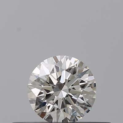 Certified Diamond GIA Carats 0.26 Color F Clarity VVS2  EX  EX  EX Fluorescence NON Brown No Green No Milky No EyeClean 100%