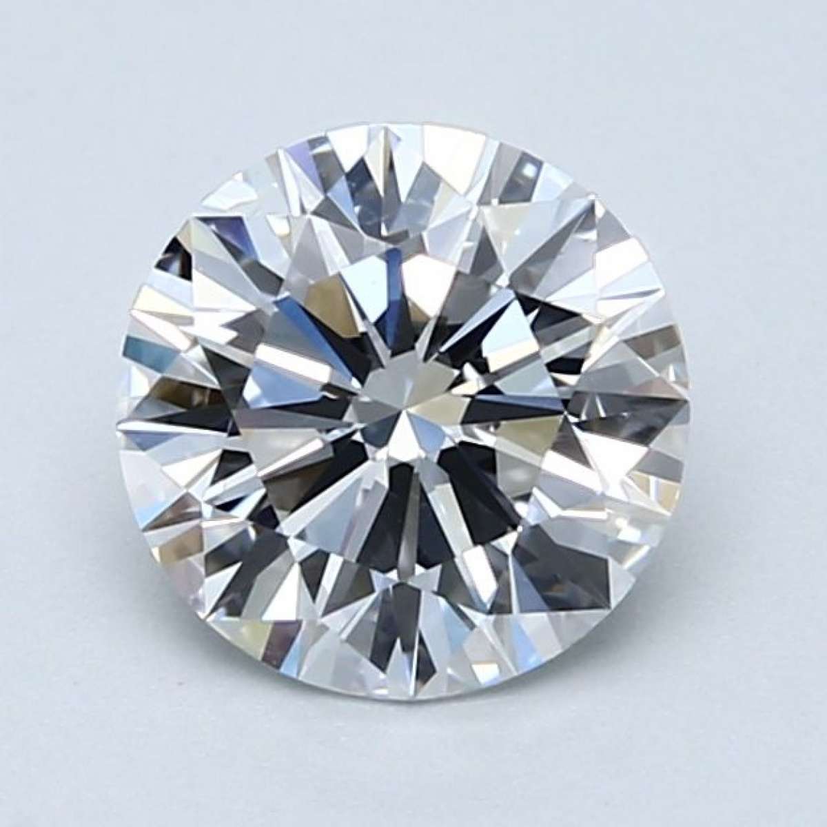 Certified Diamond GIA Carats 1.53 Color D Clarity VS1  EX  EX  EX Fluorescence FNT Brown No Green No Milky No EyeClean 100%