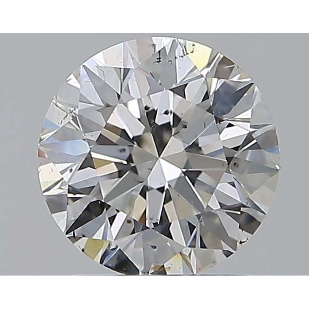 Certified Diamond GIA Carats 1.5 Color G Clarity SI2  EX  EX  EX Fluorescence FNT Brown No Green No Milky No EyeClean 100%