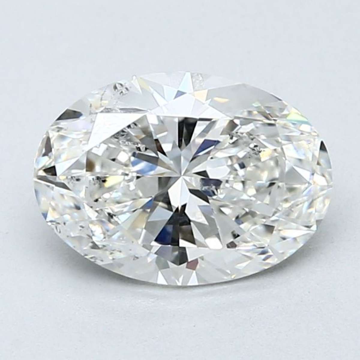 Certified Diamond GIA Carats 1.8 Color G Clarity SI2  -  EX  VG Fluorescence NON Brown No Green No Milky No EyeClean 100%