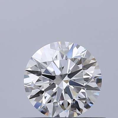 Certified Diamond GIA Carats 0.52 Color F Clarity VVS1  EX  EX  EX Fluorescence NON Brown No Milky No EyeClean 100%