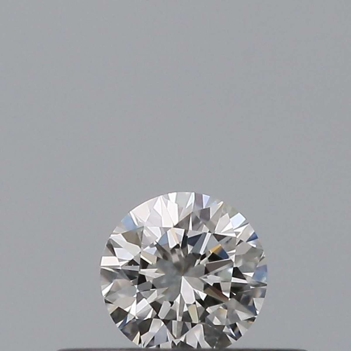Certified Diamond IGI Carats 0.18 Color F Clarity VVS1  VG  EX  EX Fluorescence NON Brown No Milky No EyeClean 100%