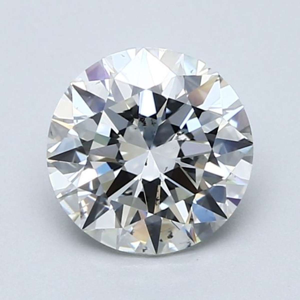Diamante Certificato GIA Carati 1.7 Colore G Purezza SI1  EX  EX  EX Fluorescenza NON Brown No Green No Milky No EyeClean 100%