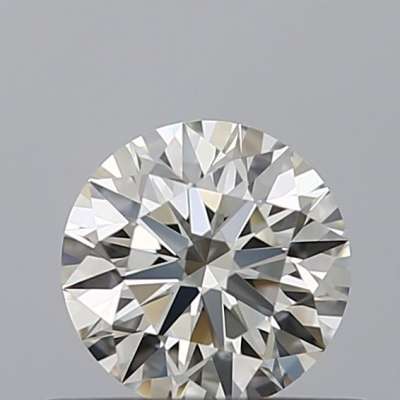 Certified Diamond IGI Carats 0.41 Color H Clarity IF  EX  EX  EX Fluorescence NON Brown No Milky No EyeClean 100%